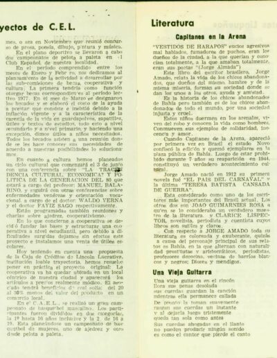 Publicación del Centro Estudiantes Linqueños: “Punto de vista”. CPM- Fondo DIPPBA- Div. Cen. AyF, Mesa A, factor estudiantil, Legajo 1. Año 1977.