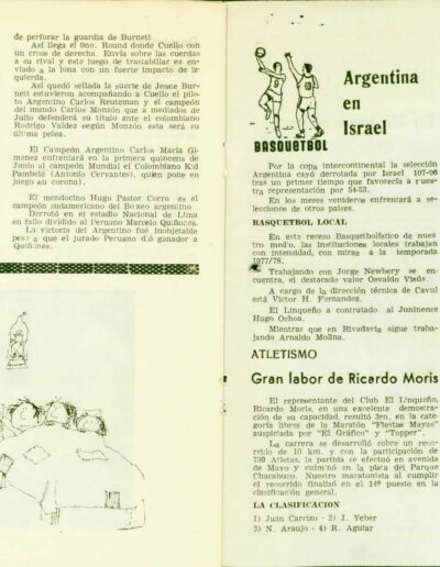 Publicación del Centro Estudiantes Linqueños: “Punto de vista”. CPM- Fondo DIPPBA- Div. Cen. AyF, Mesa A, factor estudiantil, Legajo 1. Año 1977.