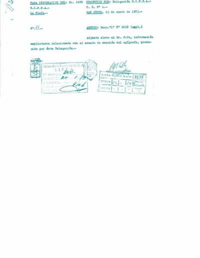 Memorándum de elevación de informe de inteligencia. CPM- Fondo DIPPBA- Div. Cen. AyF, Mesa DS, Legajo 662. Año 1972.