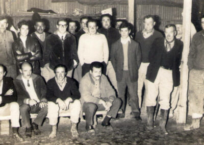 Cuadrilla municipal de Verónica. Década 1960.