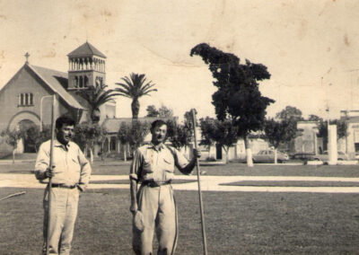 Placeros municipales. Verónica Década de 1970. colección MHPI