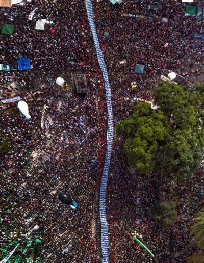 Marcha 24 de marzo. (Foto: Santiago Vivaqcua).