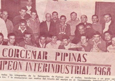 Obreros de Corcemar. Pipinas. Colección MHPI.