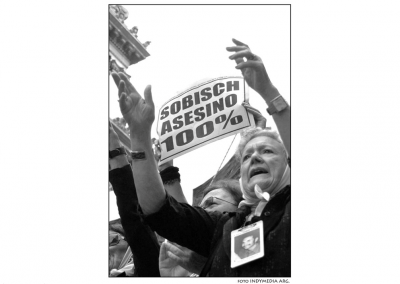 Carlos Fuentealba, expresiones de lucha y justicia