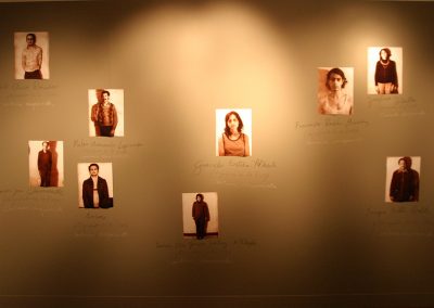 Rostros, fotos «sacadas» de la ESMA