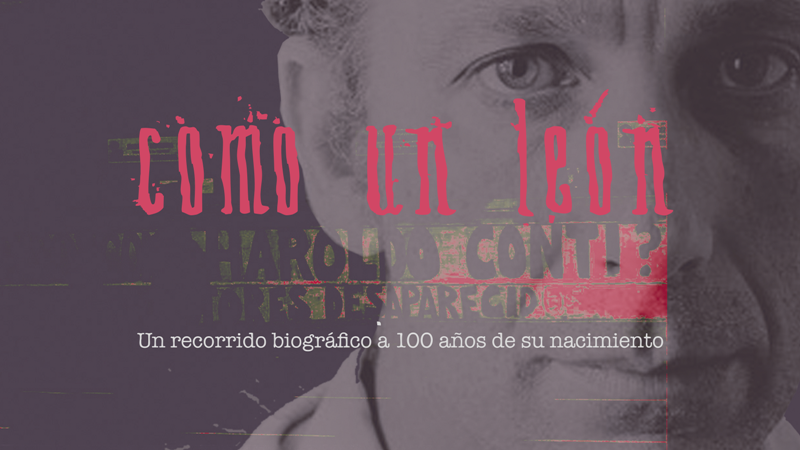 Como un león – Haroldo Conti