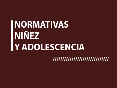 NORMATIVAS > NIÑEZ Y ADOLESCENCIA