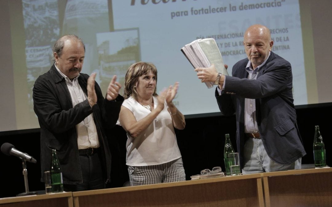 La CPM entregó documentos de la DIPPBA a la Asociación Bancaria