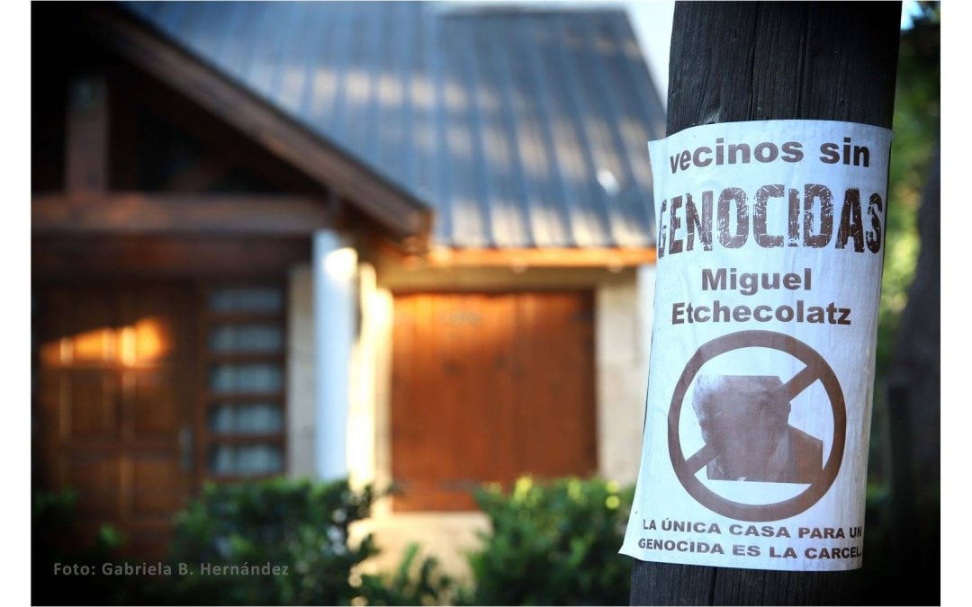 EL GENOCIDA VUELVE A SU ÚNICA CASA: LA CÁRCEL La CPM destaca la revocación de la prisión domiciliaria a Etchecolatz