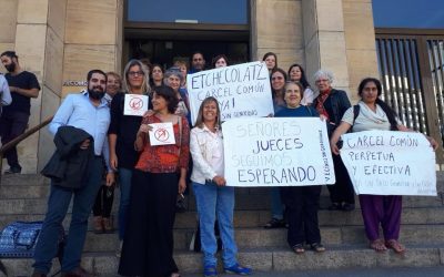 SU ÚNICA CASA ES LA CÁRCEL La CPM participó de la audiencia para revocar la prisión domiciliaria de Etchecolatz