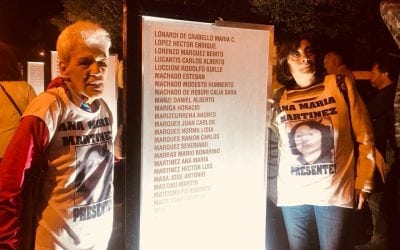 La CPM acompañó jornada por la memoria en Tigre
