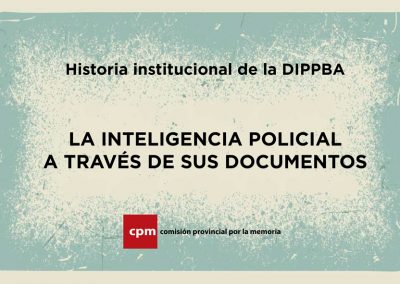 Revista | Historia institucional de la DIPPBA