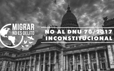 LA CPM RECLAMA QUE EL ESTADO DECLARE LA NULIDAD DEL DNU Migrantazo contra la reforma inconstitucional