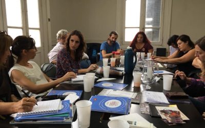 Reunión con coordinadores del programa Jóvenes y Memoria en distintas provincias