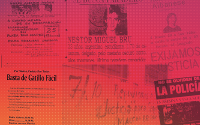 LA “DOCTRINA CHOCOBAR” MATA LA DEMOCRACIA Actos de la CPM por el día de lucha contra la violencia institucional