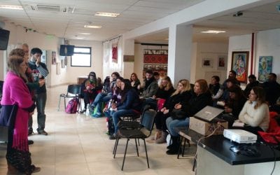 Las y los jóvenes van al juicio Brigada de San Justo: la CPM capacitó a 50 docentes