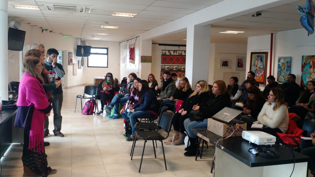 Las y los jóvenes van al juicio Brigada de San Justo: la CPM capacitó a 50 docentes