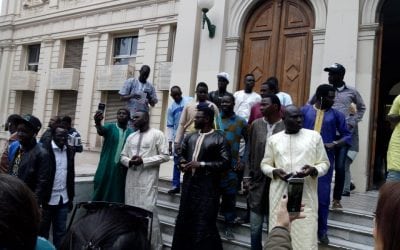 La CPM participó de la jornada contra la criminalización de la colectividad senegalesa