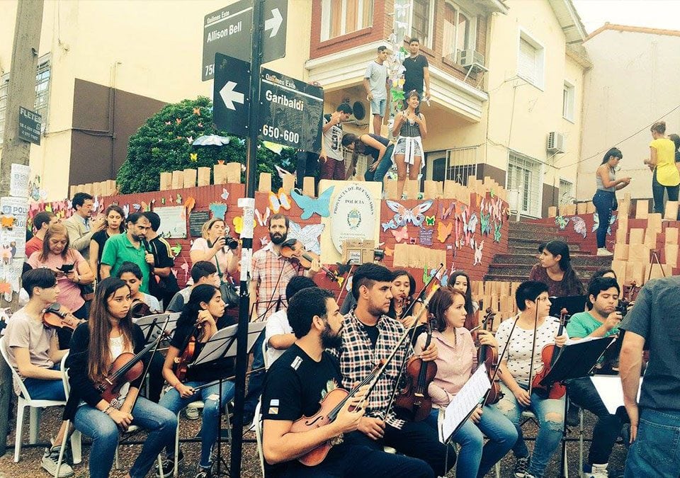 JORNADA A 42 AÑOS DE LA NOCHE DE LOS LÁPICES Las escuelas y organizaciones en el sitio de memoria ex CCD Pozo de Quilmes