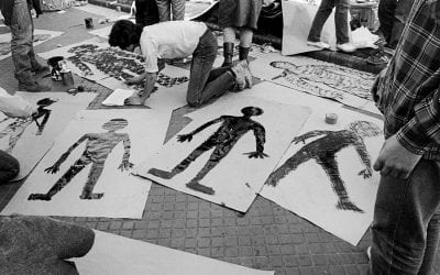 AYER Y HOY, LAS SILUETAS COMO DENUNCIA DE LA VIOLENCIA DEL ESTADO La CPM inaugura una muestra fotográfica a 35 años del Siluetazo
