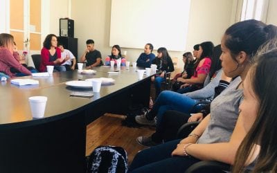 La CPM se reunió con jóvenes y docentes que impulsaron la creación del Sitio de memoria cementerio de General Lavalle