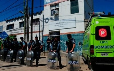 NUEVE MUERTES TRAS INCENDIO EN UNA COMISARÍA Murió otro joven por la Masacre de Esteban Echeverría