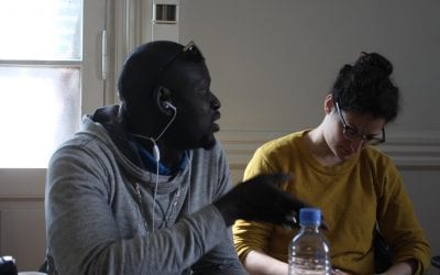 Reunión de trabajo con la comunidad senegalesa de La Plata