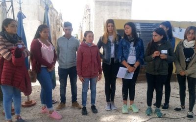 ACTOS EN LAVALLE, MADARIAGA Y LAFERRERE Jóvenes que impulsan los sitios de memoria
