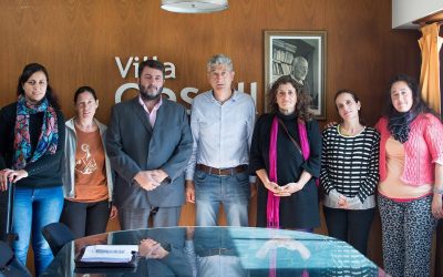 LA CPM REALIZÓ UNA INSCRIPCIÓN PÚBLICA A LA XVIII CONVOCATORIA Las autoridades de Villa Gesell se comprometieron con la continuidad del programa Jóvenes y Memoria