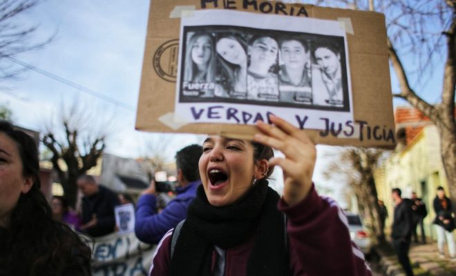 LA CPM ACOMPAÑA LA CONVOCATORIA DE FAMILIARES Jornada solidaria a 4 meses de la masacre de Monte