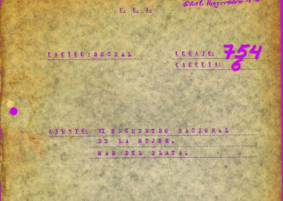 Perseguir la lucha: vigilancia de la DIPPBA al movimiento de mujeres