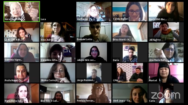 ACTO PÚBLICO DE LA CPM Jóvenes de toda la provincia conmemoraron el 44º aniversario de la noche de los lápices