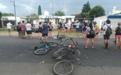 Violenta represión contra ambientalistas en San Nicolás La represión a la protesta no es el camino de la democracia