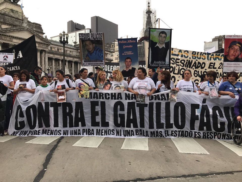 marcha contra el gatillo fácil