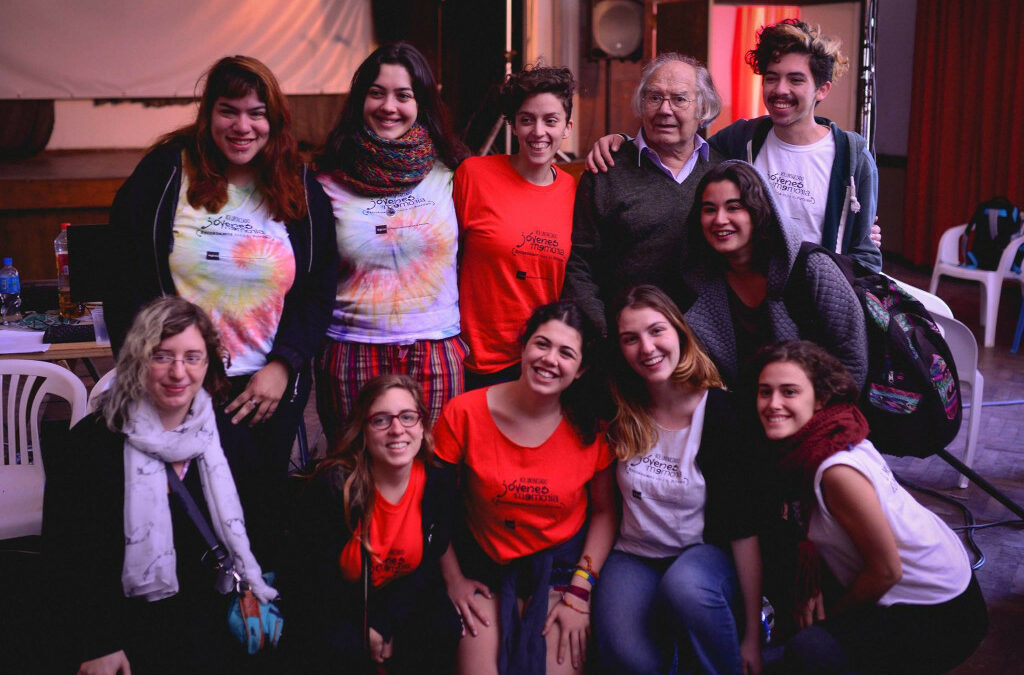 CHAPA, UNA EXPERIENCIA PARA MILES DE JÓVENES Adolfo Pérez Esquivel: “Hay posibilidad de cambio social y los jóvenes están en ese camino”