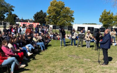 UNAS 300 PERSONAS ACOMPAÑARON EL ACTO  Inauguración del Salón de Usos Múltiples en el Sitio de Memoria Cementerio de General Lavalle: “un espacio para escuchar a las nuevas generaciones”