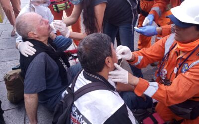 HUBO GRAVES LESIONES POR USO DE GASES QUÍMICOS Nueva denuncia penal contra otra represión a los jubilados en Plaza Congreso